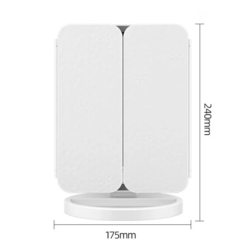 Glanzende Spiegel met LED-Licht