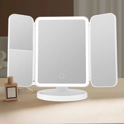 Glanzende Spiegel met LED-Licht