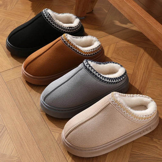 Warme Fluffy Pantoffels voor Thuis